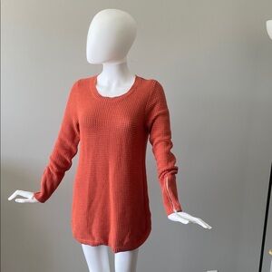 Cynthia Rowley Vibrant Orange Sweater